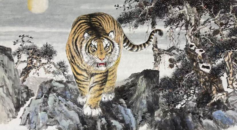 王秋奇先生四幅佳作入藏我校图书馆